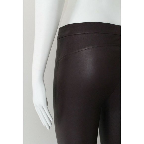 Parker Becker Genuine Leather Pant Oxford Blood Size XS P6I3211LEA BNWOT - Picture 3 of 7